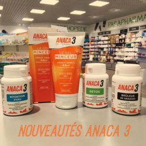 Gel minceur Anaca3 à l pharmacie Mivoix de Calais